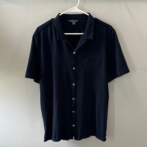 John Varvatos Navy Blue Shirt
